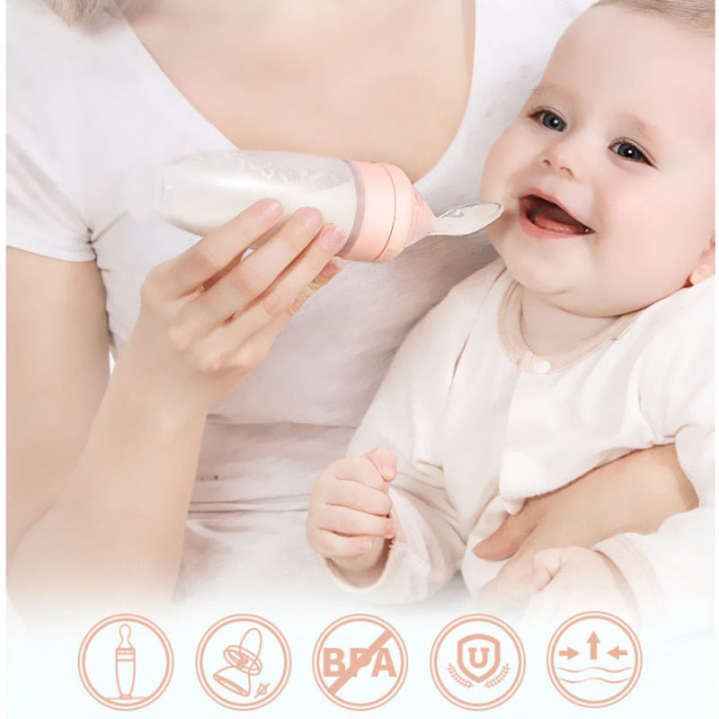 Happy-Bottle™ - biberon cuillère | Bébé