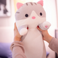 Happy-LongCat™  - Peluche oreiller   |  Enfant - Adulte