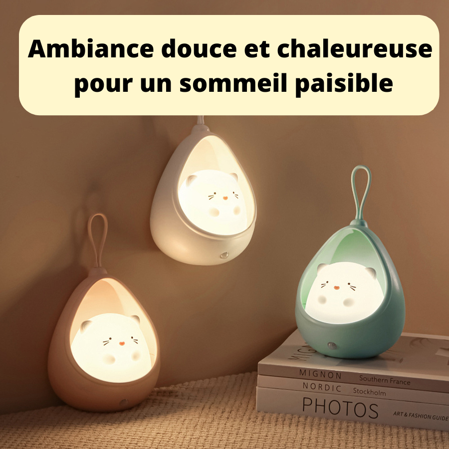 Happy-Night™ - Veilleuse LED - Détecteur de mouvement | Bébé